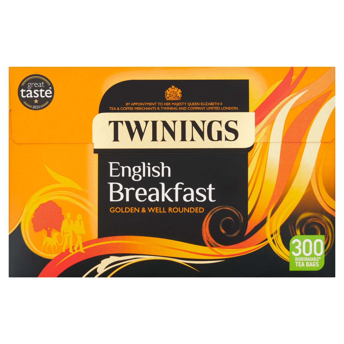 Twinings English Breakfast Tea Bags, 300 Pack