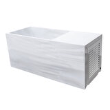 Miami Spas Surge Pro Plunge Acrylic Ice Bath in Sterling Silver - Delivered and Installed