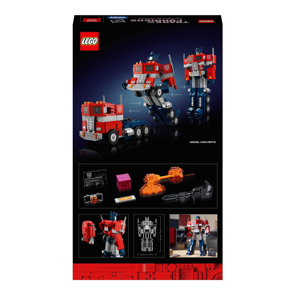 LEGO Optimus Prime - Model 10302 (18+ Years) | Costco UK