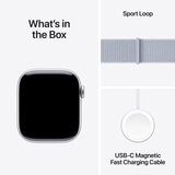 Buy Apple Watch Series 10 + Cellular, 42mm Silver Aluminium Case with Blue Cloud Sport Band, MWX53QA/A at costco.co.uk