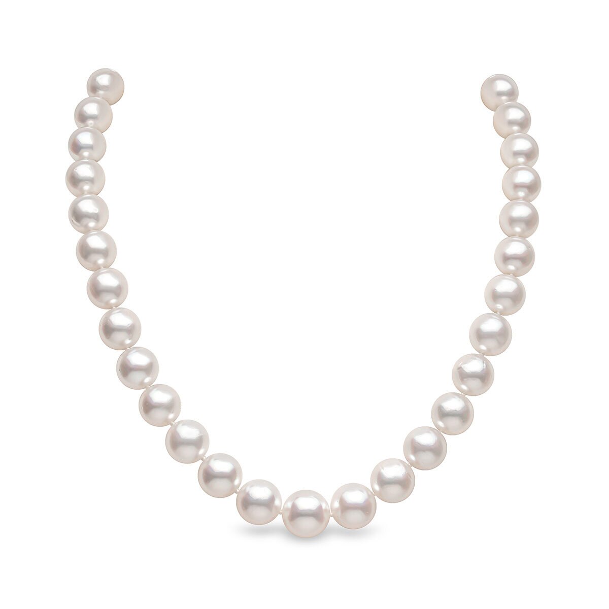 Costco UK | 10-12mm South Sea White Pearl Necklace, 18ct ...