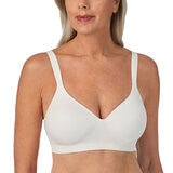 Carole Hochman Seamless Bra 2 Pack in White & Grey