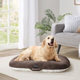 Brown Dog Bed on the Floor