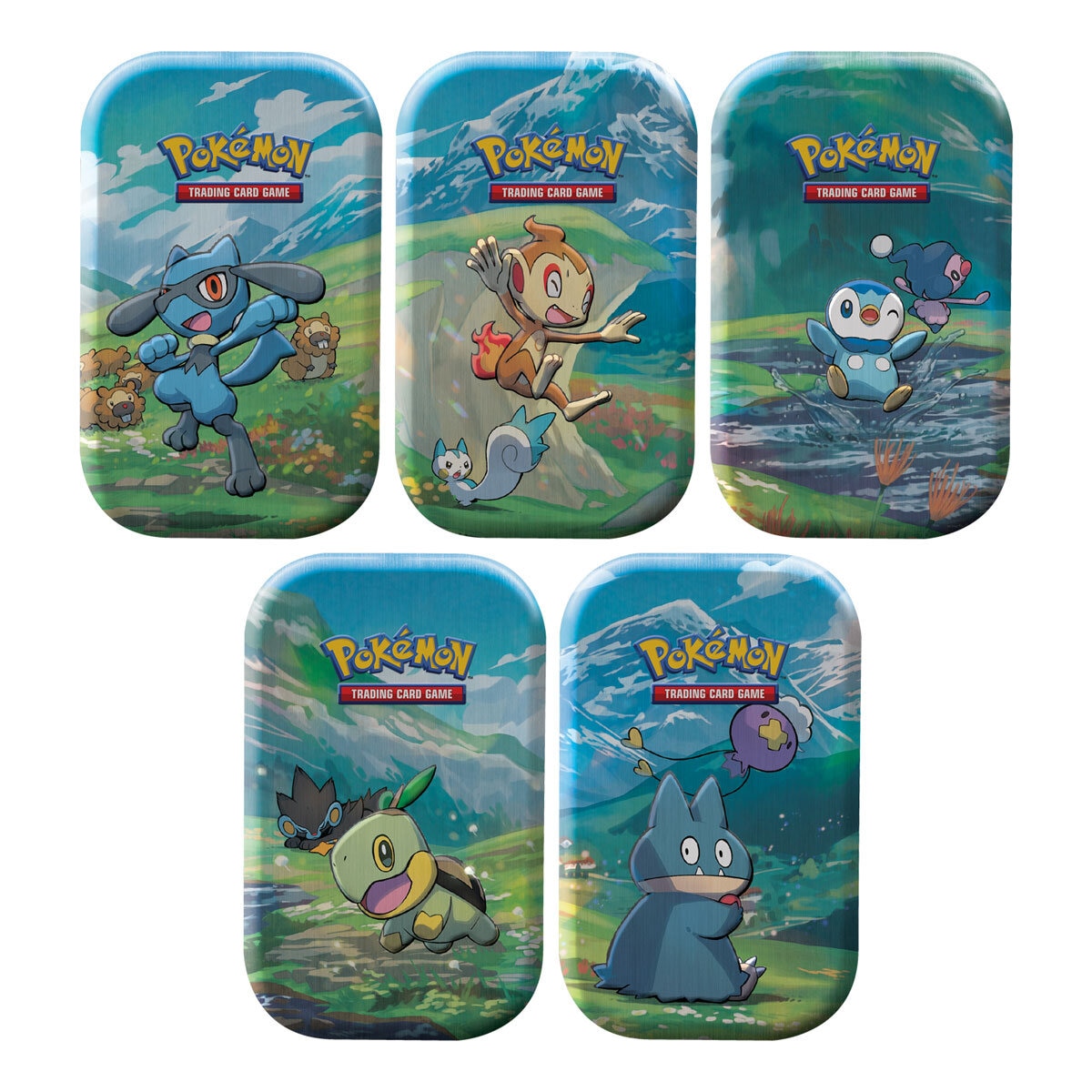 Buy Pokemon 5 Pack Mini Tins Sinnoh Stars Combined Tin Image at Costco.co.uk