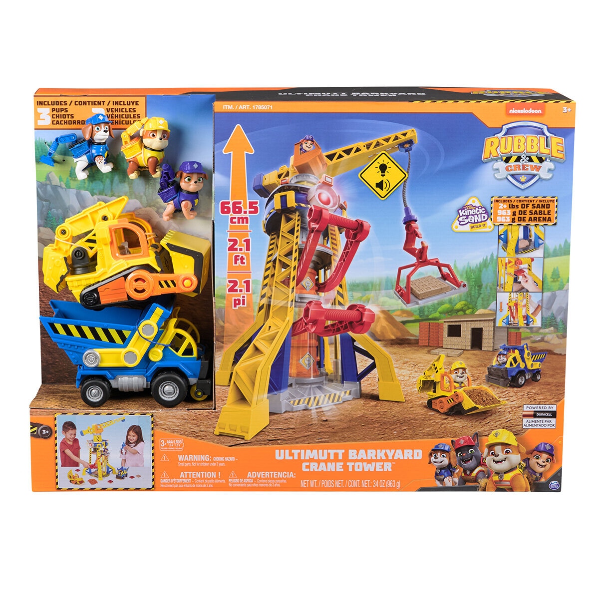 Rubble & Crew Backyard Crane Tower Playset Box Image