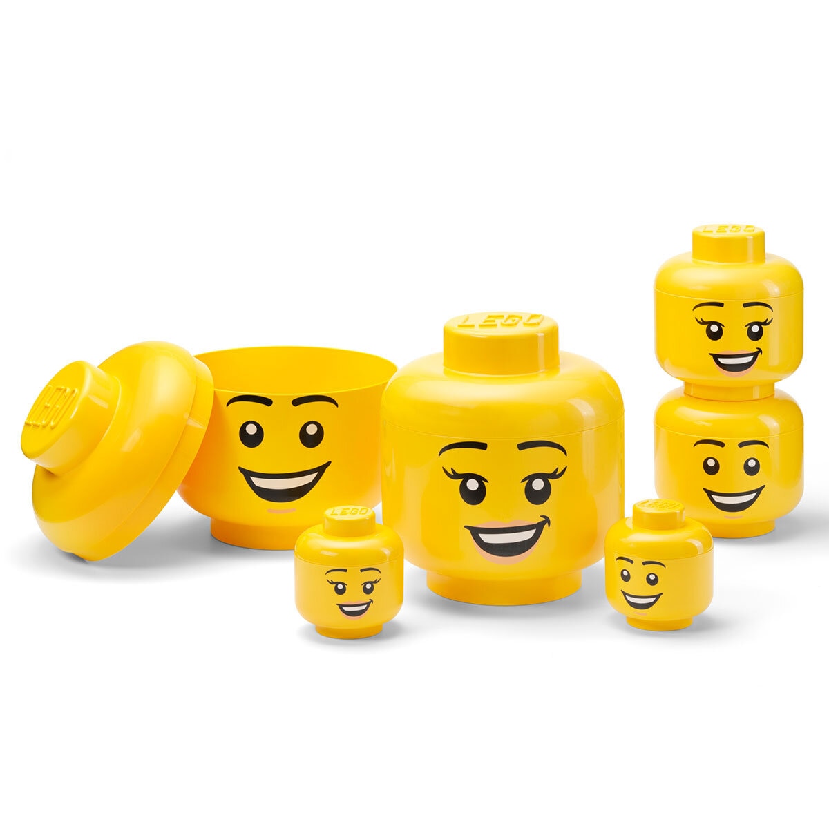 LEGO Storage Head Ultimate 6 Piece Set