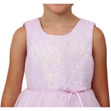 Jona Michelle Girls Dress in Lilac