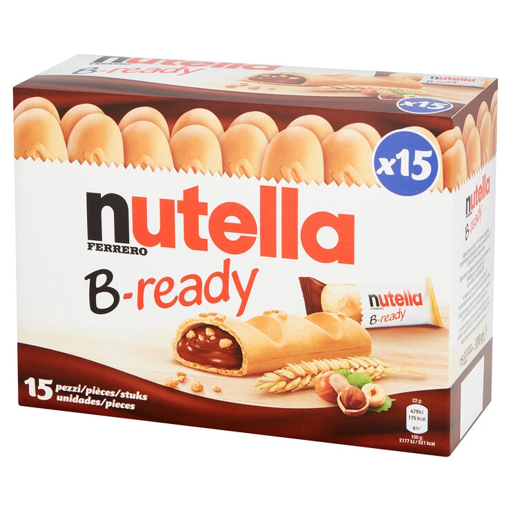 Nutella B-Ready, 15 X 22g | Costco UK