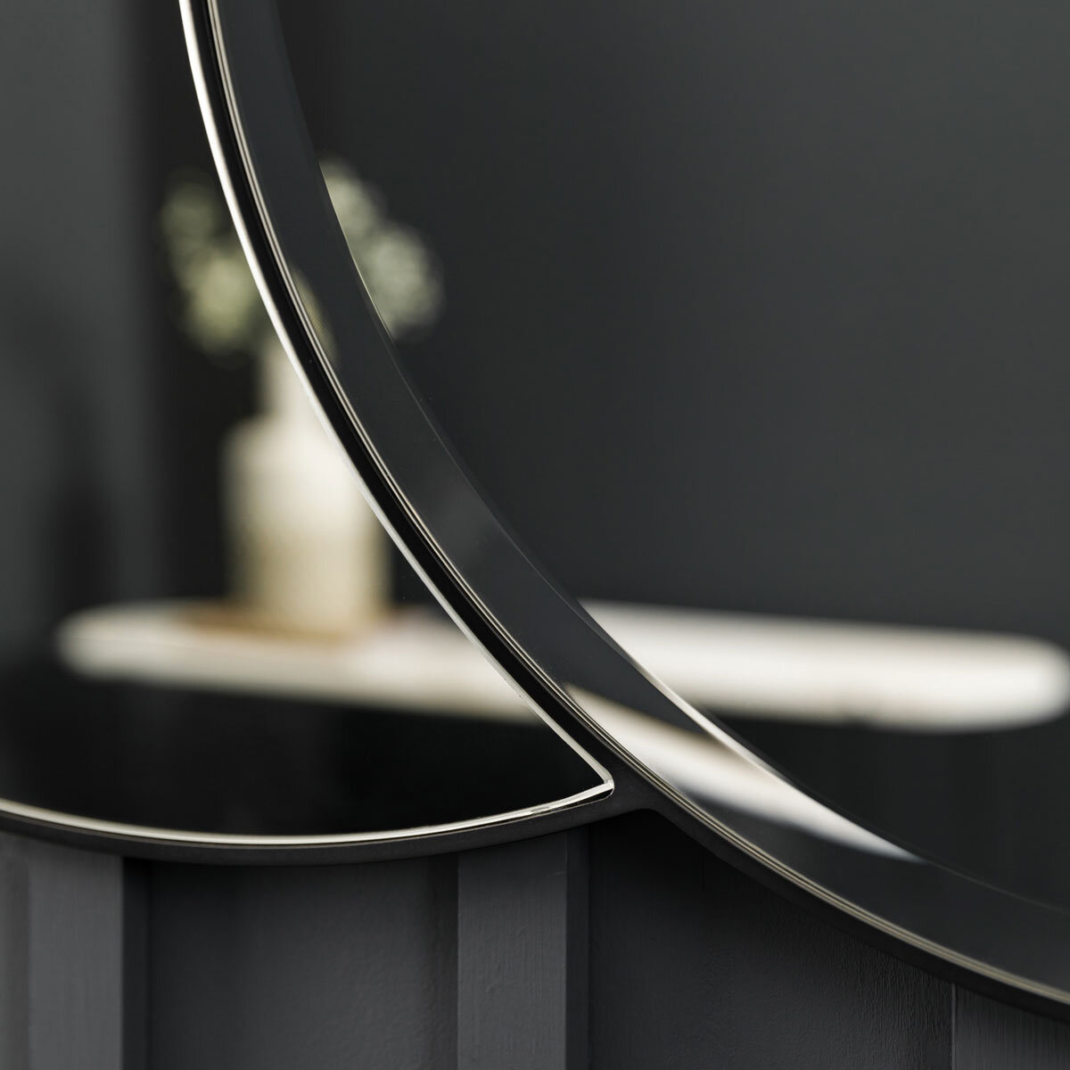 Gallery Ostia Black Dual Mirror