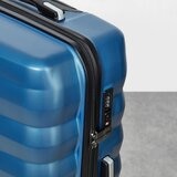 Rock Berlin 3 Piece Hardside Luggage Set in Blue