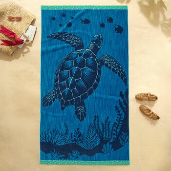 Oversized 100% Cotton Beach Towel, in 6 Designs Oversized 100% Cotton Beach Towel, in 6 Designs