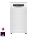 Bosch SPS4HMW49G Series 4 Slimline Freestanding 10 Place Setting Dishwasher, E Rated in White