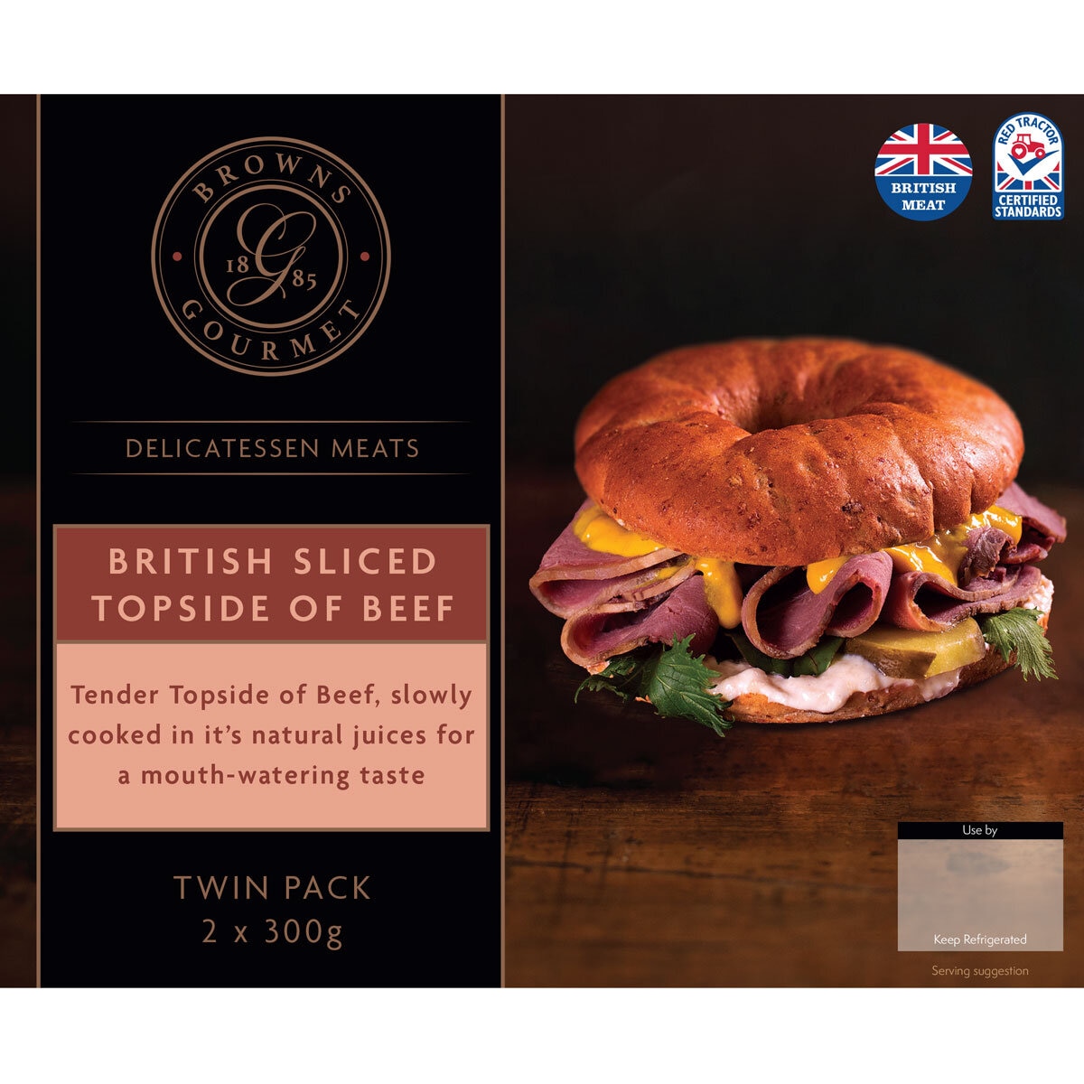 British Beef Topsice Slices