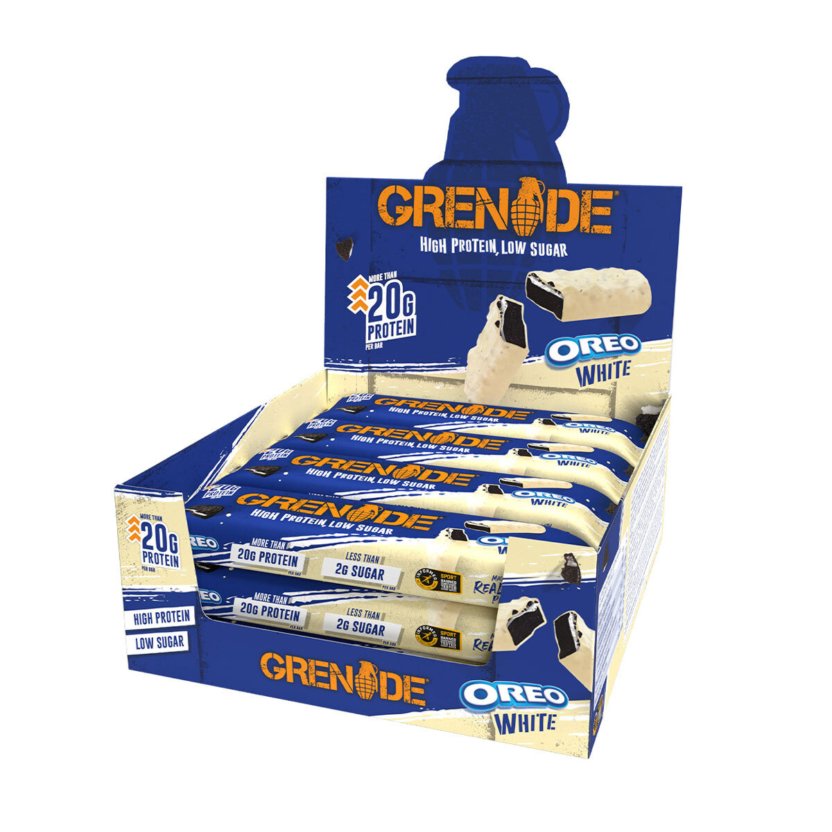 Grenade White Chocolate Oreo 12 x 60g