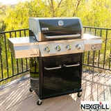 Nexgrill Gourmet Pro 5 Burner Gas Barbecue Grill + Cover