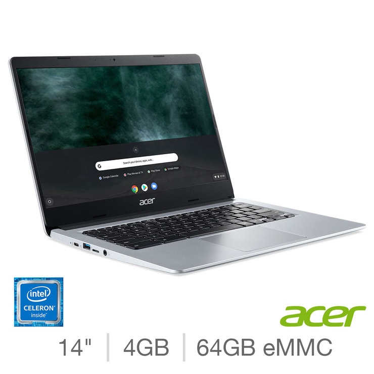 Acer CB314-1H, Intel Celeron, 4GB RAM, 64GB eMMC, 14 Inch Chromebook