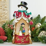 Buy Snowman with LED Globe Lifestyle Image at Costco.co.uk