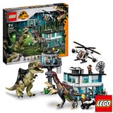 Buy LEGO Jurassic World Giganotosaurus & Therizinosaurus Attack Box & Items Image at Costco.co.uk