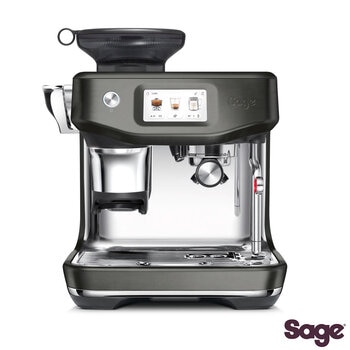 Sage Barista Touch Impress Coffee Machine in Black Stainless Steel, SES881BST4GUK1