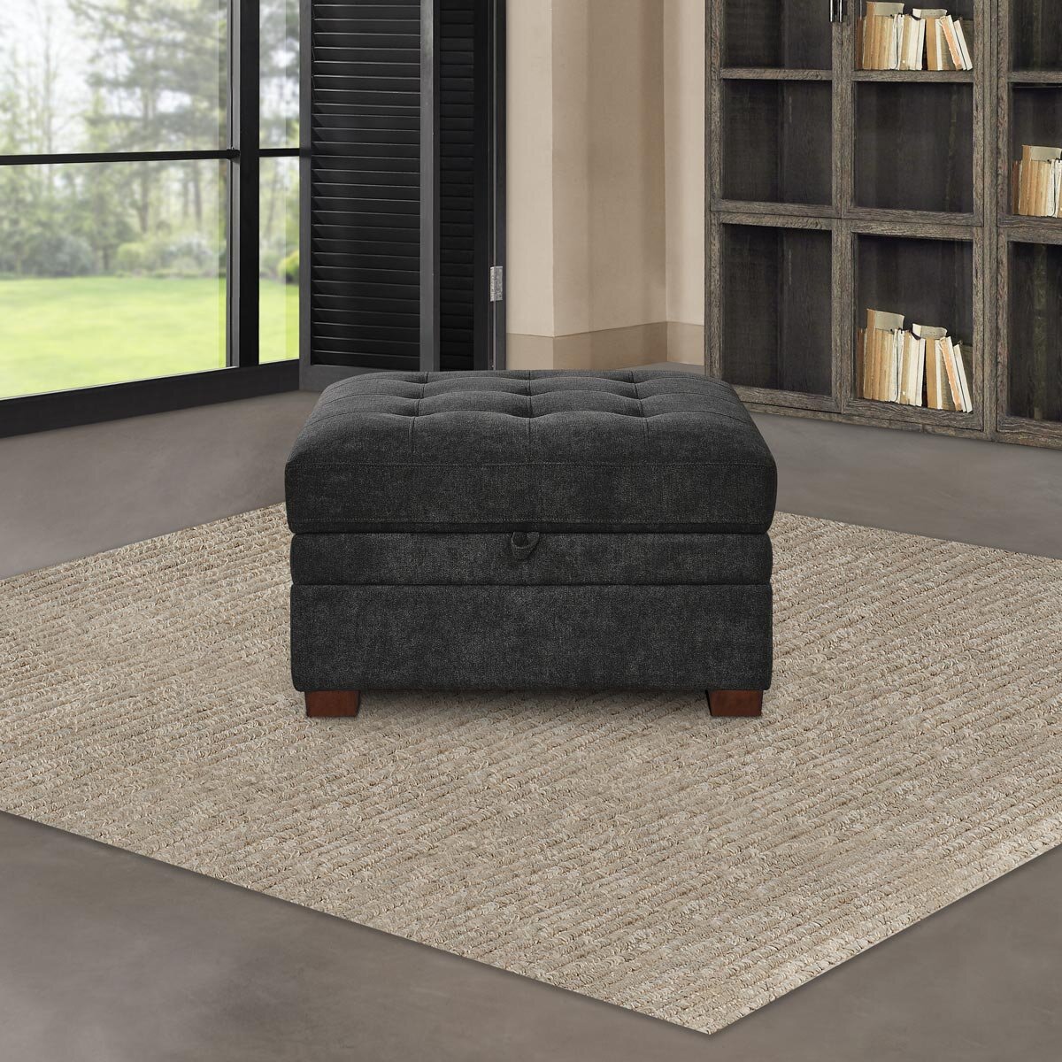 Thomasville Tisdale Dark Grey Additional Ottoman