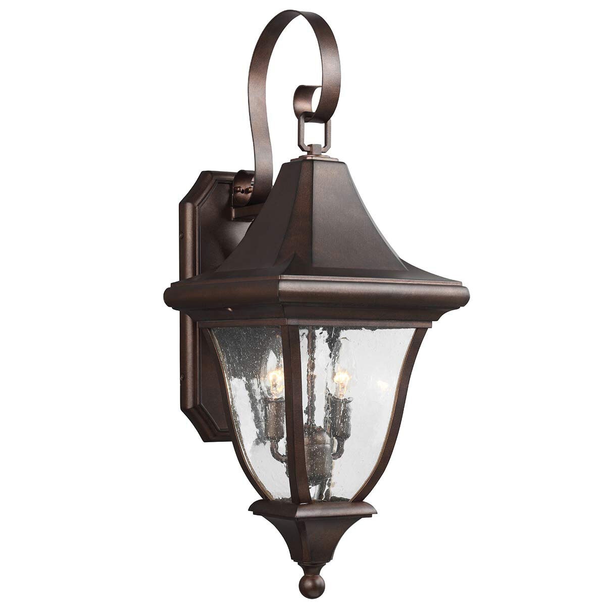 Oakmont 2 Light Medium Wall Lantern (FE-OAKMONT2-M) at costco.co.uk