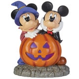 21 Inch Halloween Mickey and Minnie Pumpkin with lights and Music