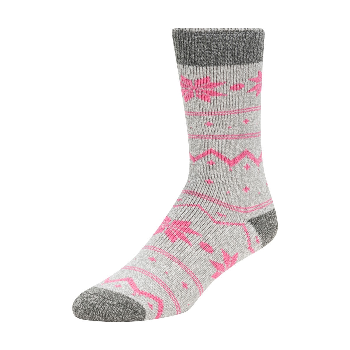 Weatherproof Ladies Thermal Sock 4 Pack in Pink