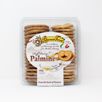 Authentic Italian Puff Pastry Palmine, 480g