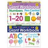 Giant Spiral Wipe-Clean Workbook in 2 Options (3+ Years)