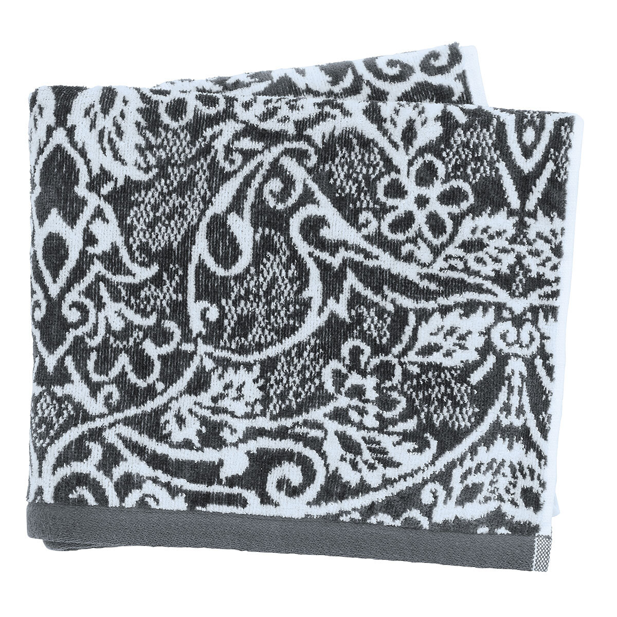 samara slate blue towel folded