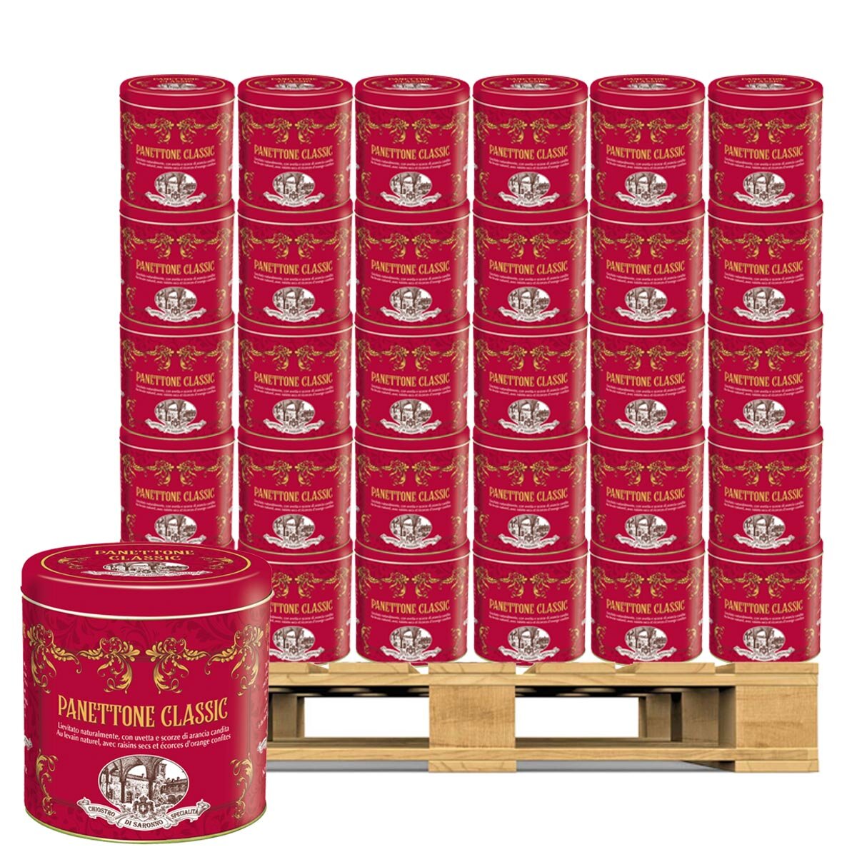 Lazzaroni Chiostro Di Saronno Classic Panettone, 120 x 1kg