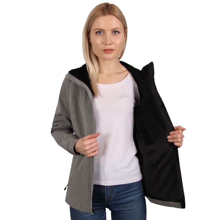 Kirkland Signature Women S Softshell Jacket In Grey Costco UK