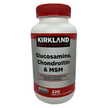 Kirkland Signature Glucosamine, Chondroitin & MSM, 220 Count