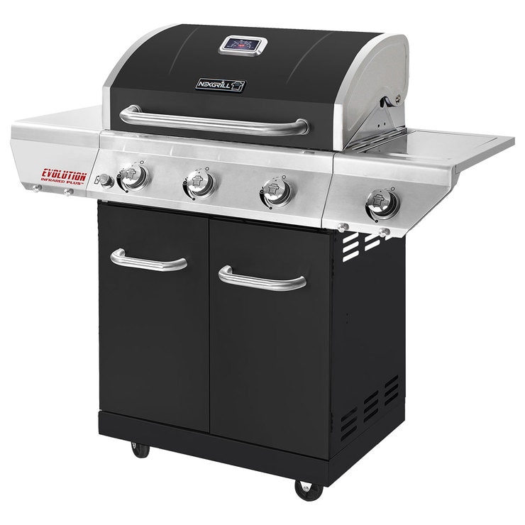 Nexgrill Evolution 3 Burner Gas Barbecue With Side Burner | Costco UK