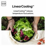 LG GBBSJ2CCPY 375L Fridge Freezer, E Rated in Silver LG GBBSJ2CCPY 375L Fridge Freezer, E Rated in Silver