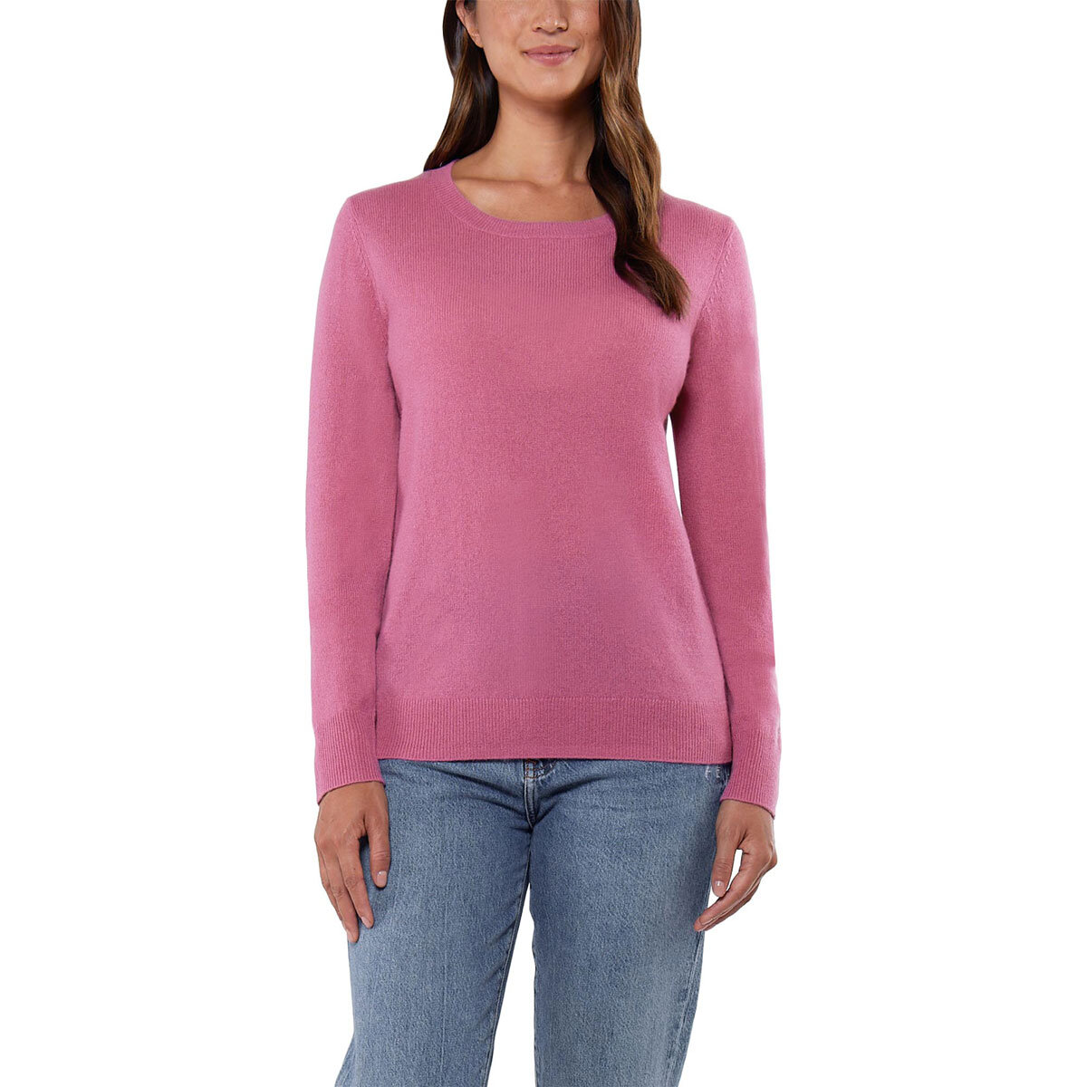 Matty M Cashmere Sweater in Pink