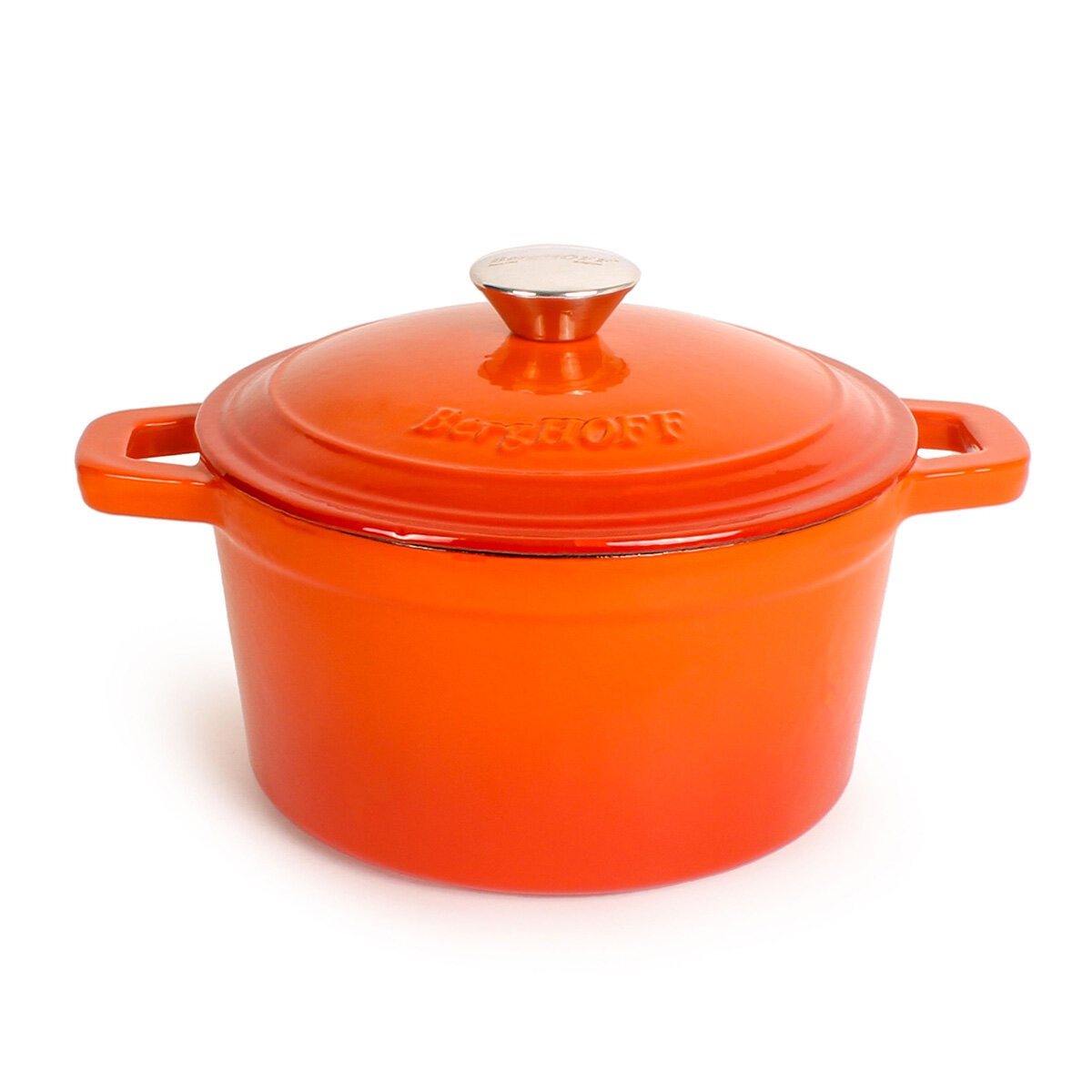 BergHOFF Neo Cast Iron Round Stockpot, 20cm/2.8L in 3 Colours