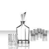 Nachtmann Aspen Whisky Decanter with 6 Tumblers