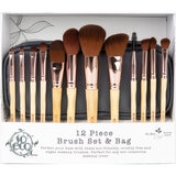 So Eco Cosmetic Brush Set with 12 Brushes & Bag