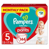 Pampers Baby Dry Pants Size 5, 144 Pack 492099