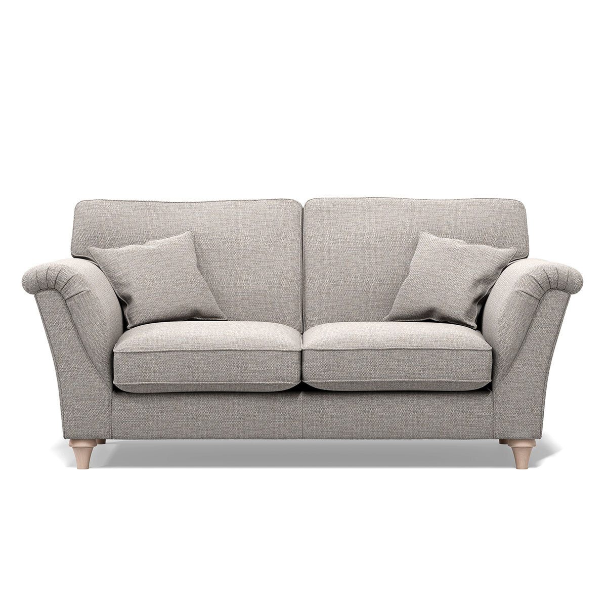 Merchant Grey Fabric 2 Seater Sofa