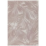 Patio Outdoor Pink Palm Rug