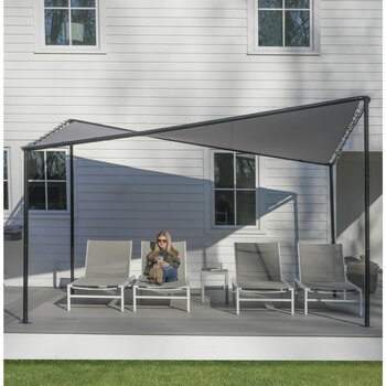Sojag 12ft x 12ft (3.7 x 3.7m) Del Ray Shade Gazebo Sojag 12ft x 12ft (3.7 x 3.7m) Del Ray Shade Gazebo