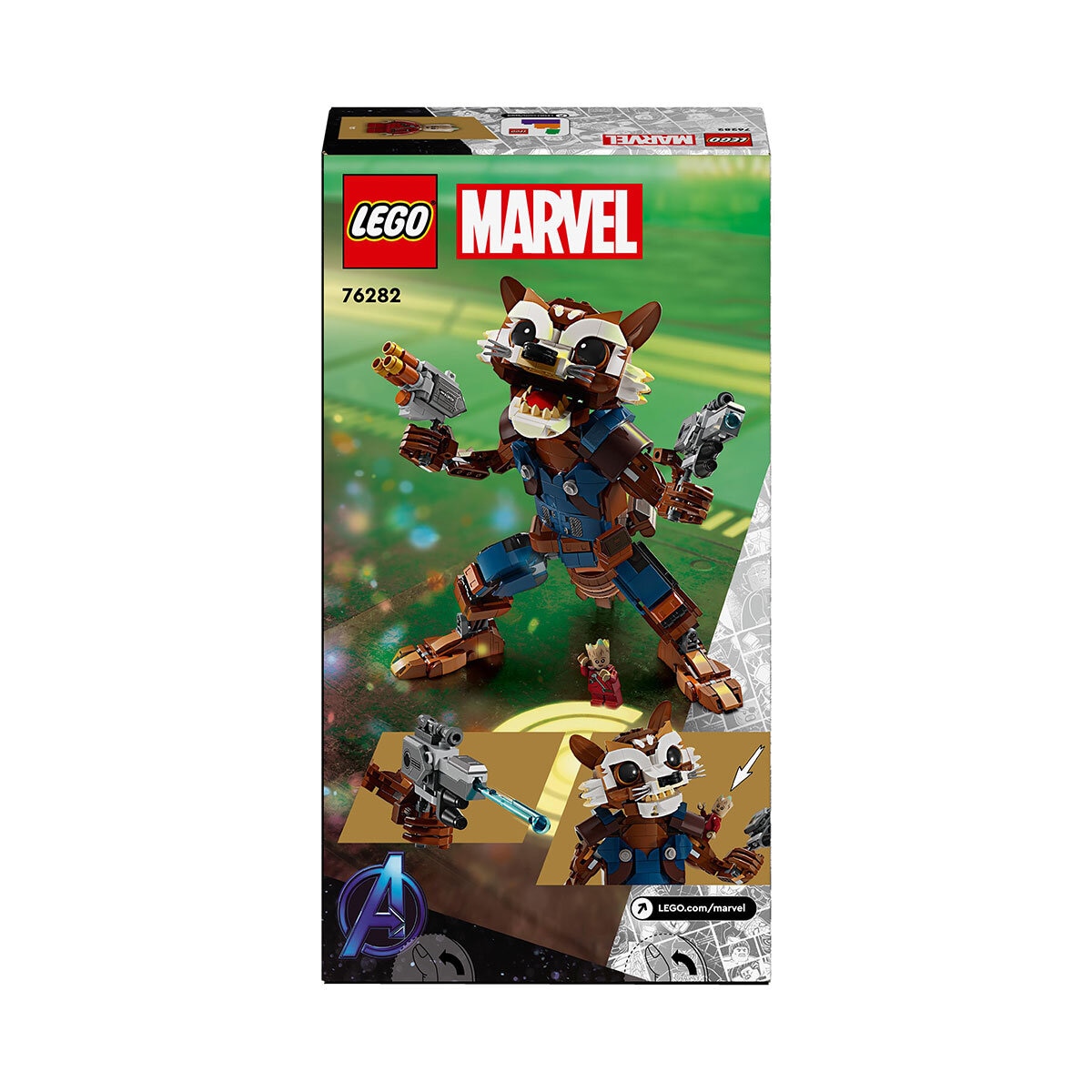 Buy LEGO Marvel Rocket & Baby Groot Box Image at Costco.co.uk