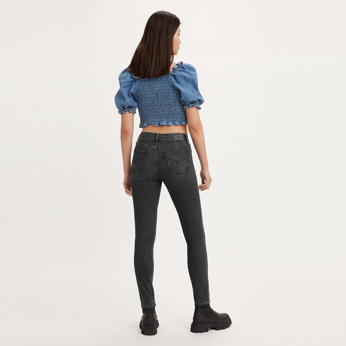 Levi's Ladies 311 Shaping Skinny Denim Jeans in Black