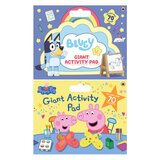 Licensed Giant Activity Pad: Bluey or Peppa Pig