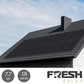 Fresh Solar 7.74kW Solar PV System [18 Panels] - Fully Installed