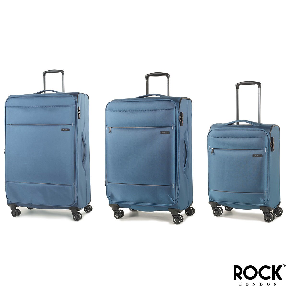 teal luggage set