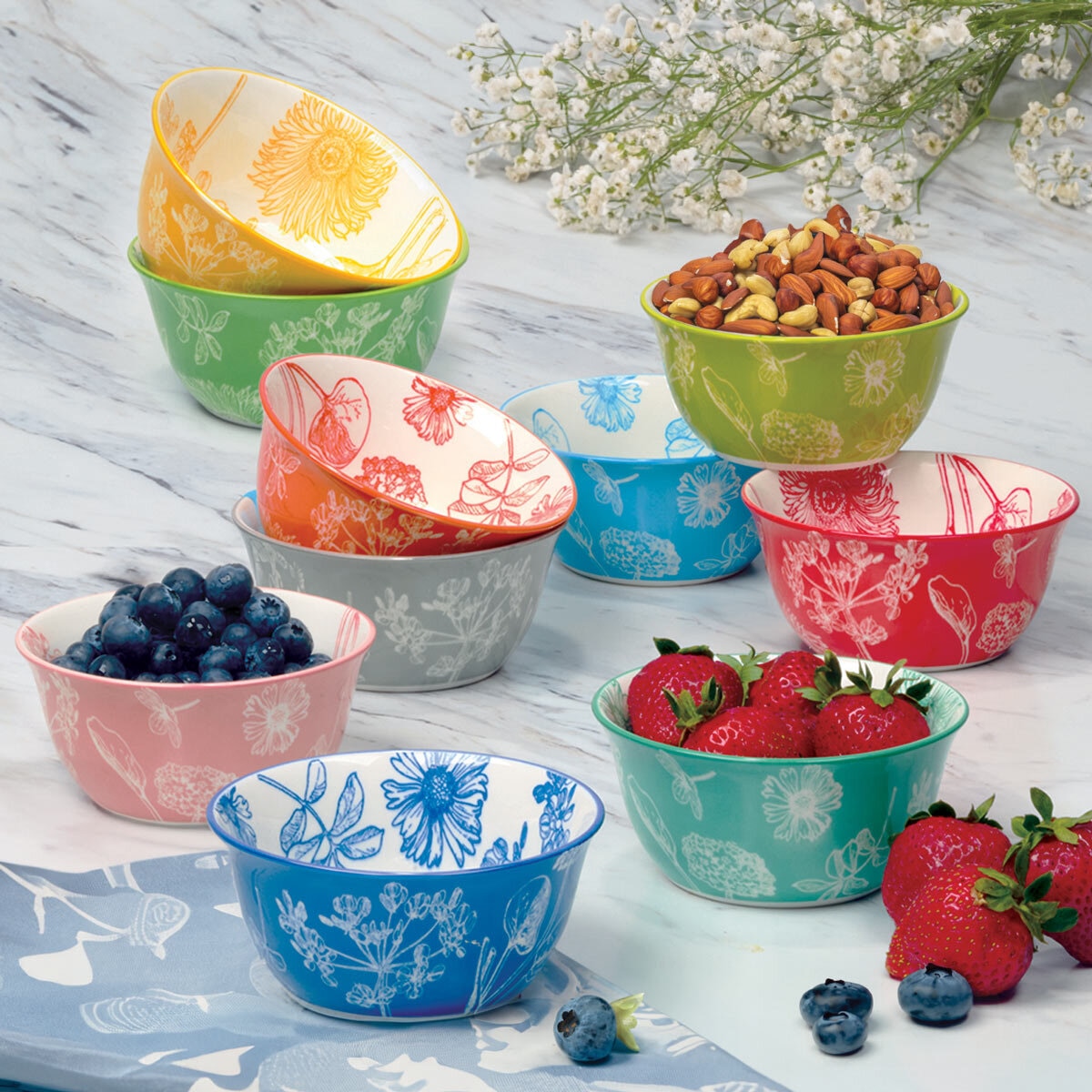 Botanical Bowl Set 10pk