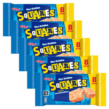 Kellogg's Rice Krispies Squares Marshmallow, 5 x 8 x 28g 